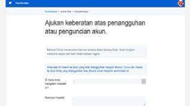 Cara Mengembalikan Akun Twitter yang Ditangguhkan Cara Mengembalikan Akun Twitter yang Ditangguhkan Terbaru