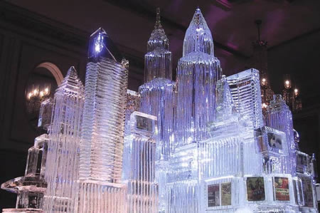 ice and snow sculptures images