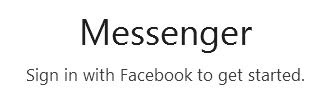 දැන් Facebook messenger පහසුකම ඔබගේ  පරිගණකයටත් 