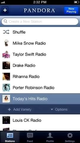 Pandora Radio apple itunes app