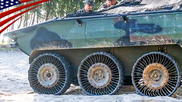 US Marines Test Unmanned Vehicle with MICHELIN Airless Tires