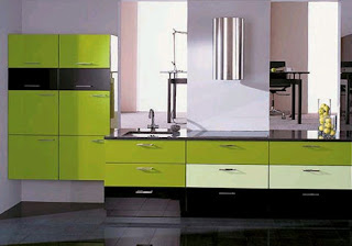 Green Kitchen Idea