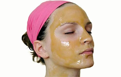 membuat masker scrub madu