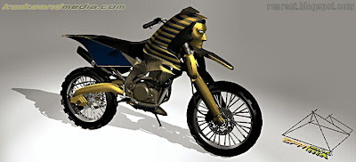 SphiMX: King Tut goes motocrossing