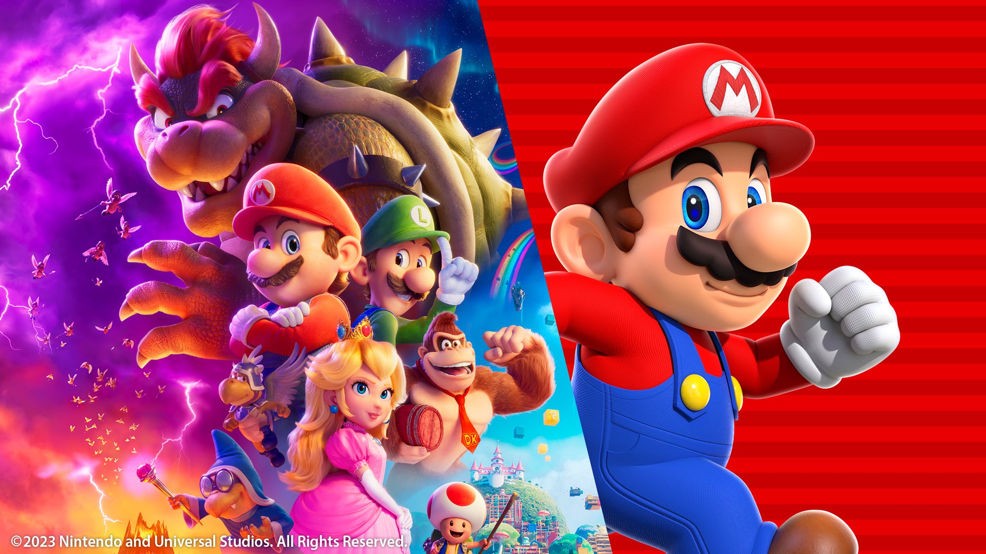 Mario: Fases do jogo que estão no filme