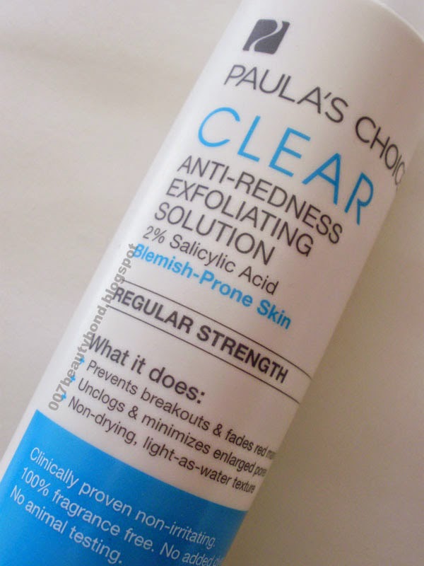 bha Paula's Choice Clear Exfoliating Solution review