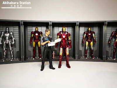 S.H.Figuarts Iron Man Mk VII + Hall of Armor de Avengers - Tamashii Nations