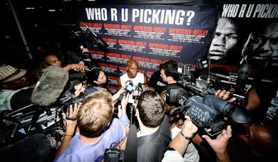 Floyd Jr. faced Media Photos