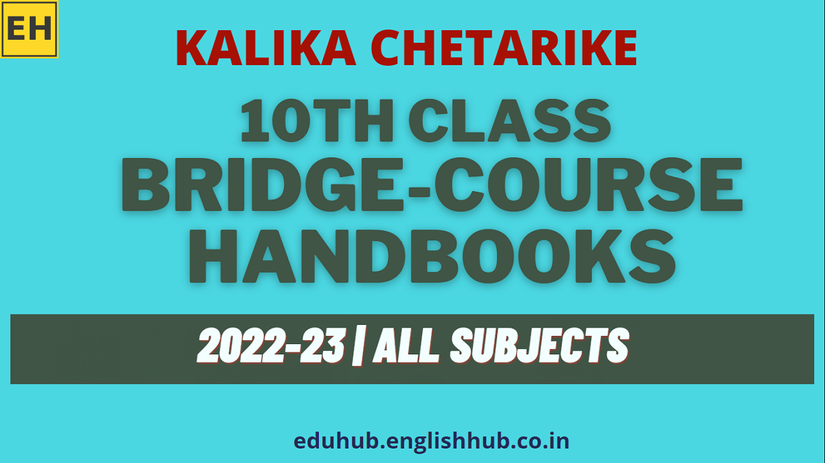 10th Class Kalika Chetarike Bridge-course Handbooks 2022-23 | PDF