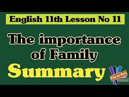 Summary of the importance of family by Sam Keen