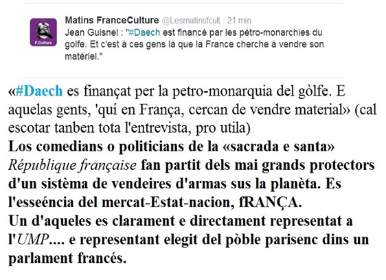 France Culture entrevista