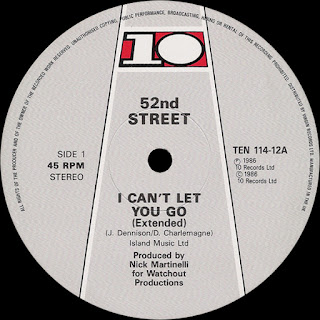 I Can't Let You Go (Extended) - 52nd Street http://80smusicremixes.blogspot.co.uk