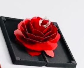 Flower Ring Box Without Ring