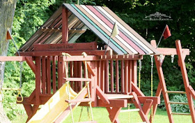 Wood Roof Playground Bliss-Ranch.com