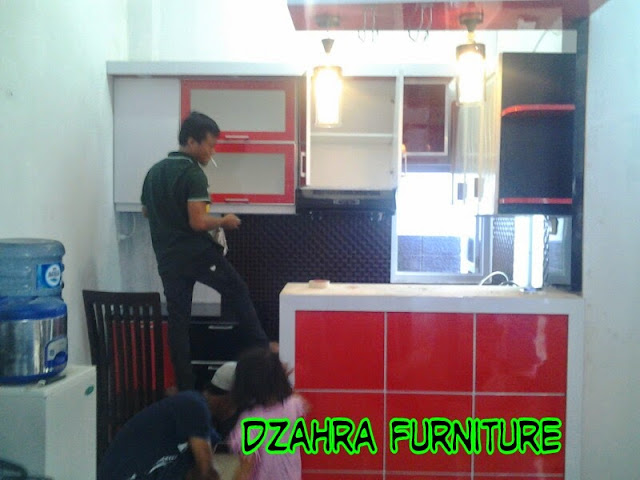 KITCHENSET MUNGIL HARAPAN MULYA BEKASI Dzahra Furniture 