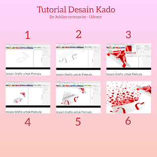 belajar tutorial desain kado corel draw di udemy