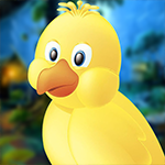 Games4King Graceful Yellow Bird Escape