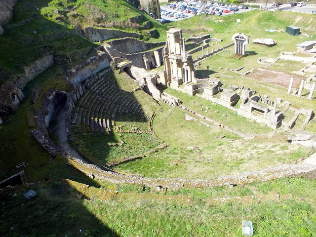 ruinas romanas en Volterra