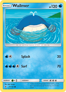 Wailmer Guardians Rising Pokemon Card