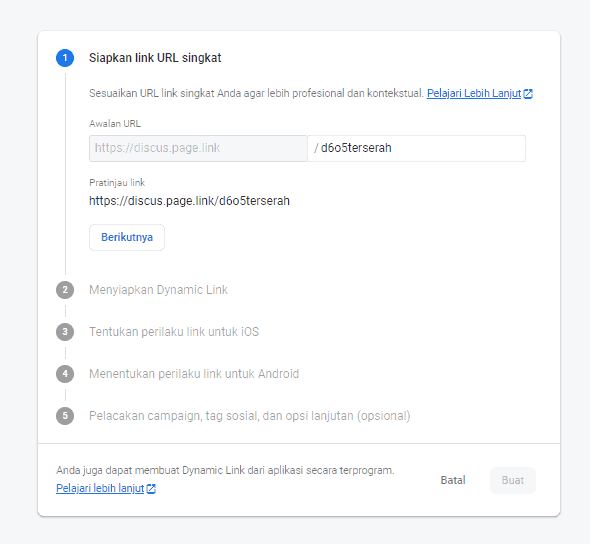 Cara Membuat Shortlink Sendiri Dengan Google Firebase