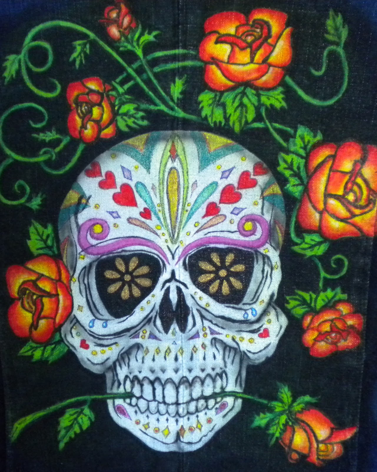 Wicked Brush Blog Who Else Wants To Airbrush A Denim Jacket