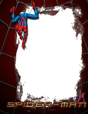 Marco digital inspirado en Spider Man