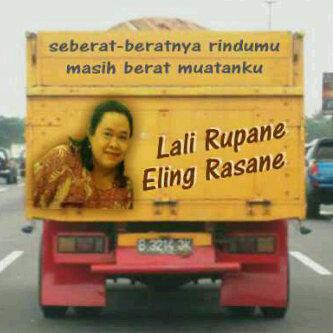 Check It Out Tulisan Truk Yang Bikin Senyum Lucu 