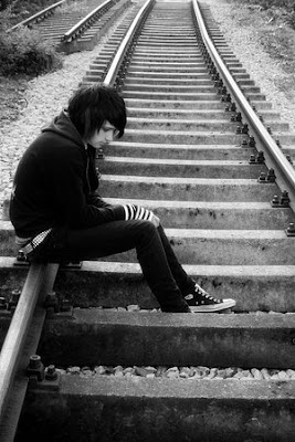 alone emo boy