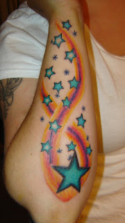 Arm Tattoo Ideas With Star Tattoo Design With Image Arm Star Tattoo