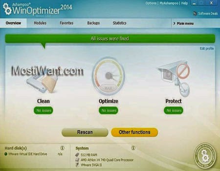 Ashampoo winoptimizer 2014