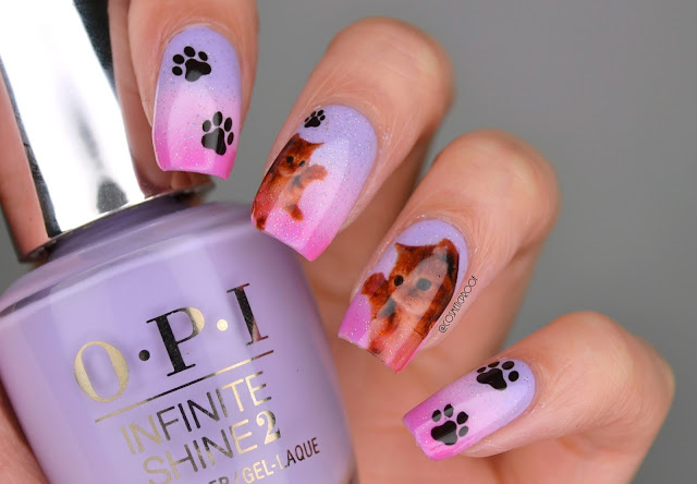 Cat Nail Art