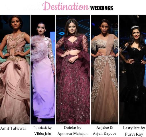 India Runway Week- Summer Edition 2019; Destination Wedding 