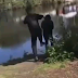 Teenage Thugs Record Moment They Kick 74-Year-Old Pensioner Into River In UK