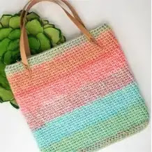 Bolso Tote a Crochet