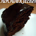 Eggless Chocolate Cake with Chocolate Icing