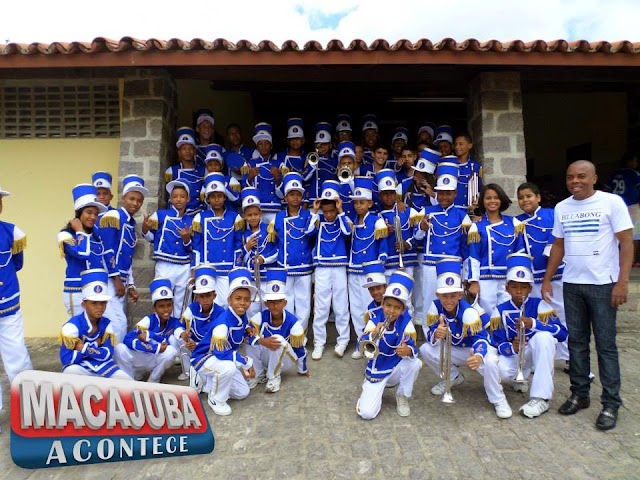 Participação da Fanfarra JP em Mairí Bahia