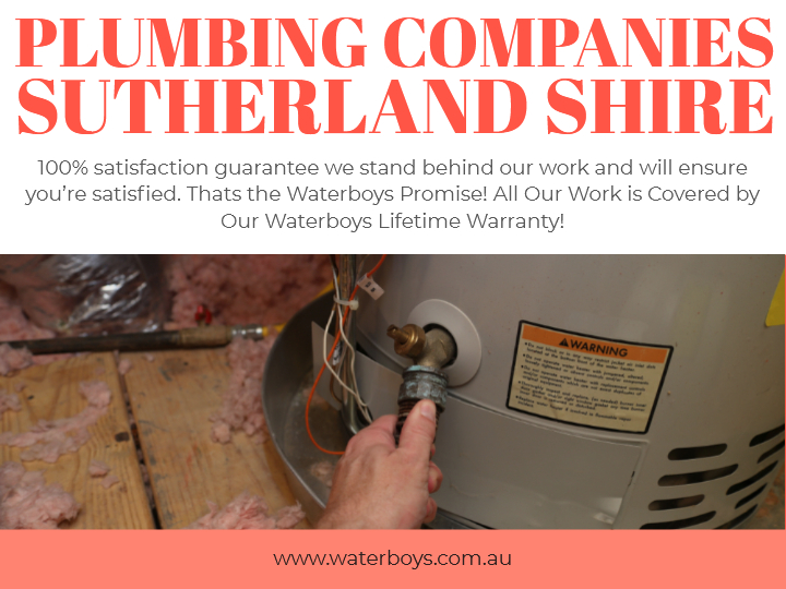 Plumbing Companies Sutherland Shire