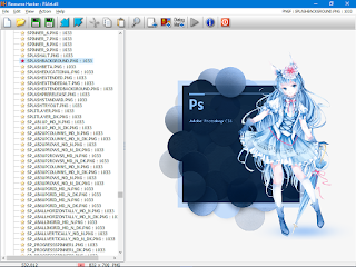 cara membuat splashscreen anime di photoshop