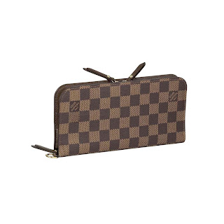 Louis Vuitton Damier Ebene Canvas Insolite Wallet N63071