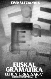 LEHEN URRATSAK. EUSKAL GRAMATIKA