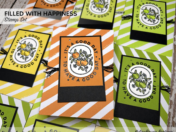 Crafting Citrus Joy: Filled with Happiness Stamp Set and Team Swap Extravaganza!