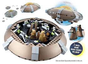 Dr Who Dalek Spaceship Set