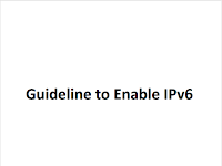 Guideline to Enable IPV6 for Streamyx and UniFi