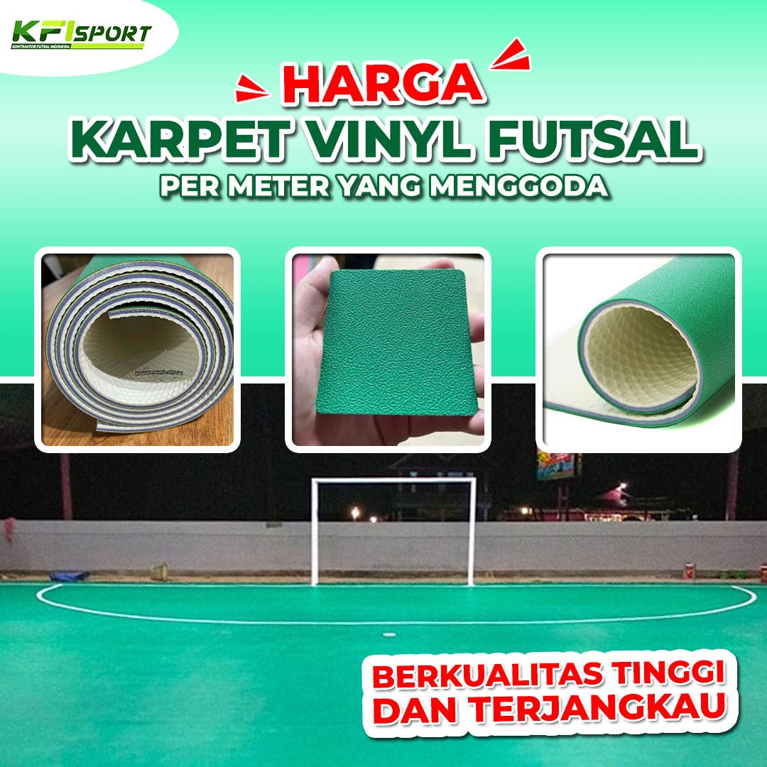 Harga Karpet Vinyl Futsal per Meter yang Menggoda
