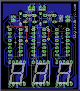 Object Counter PCB Layout