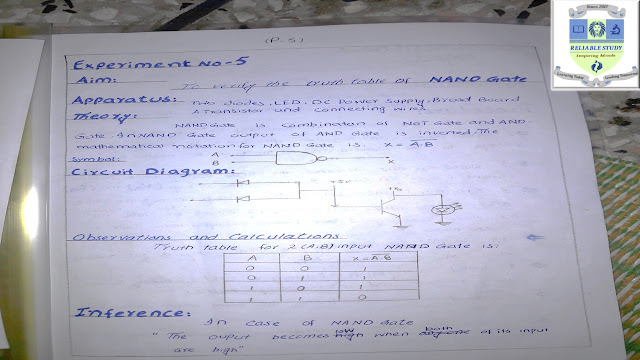 Reliable study electronics lab report logic gates,physics