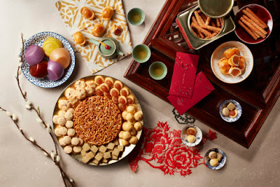 Source: Mandarin Orchard Singapore. A lunar new year spread.