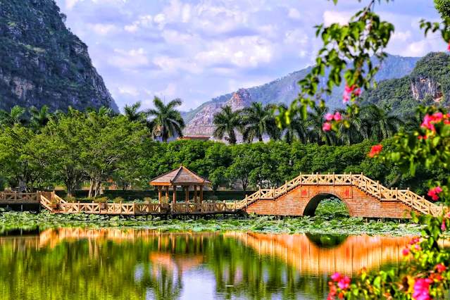 Guangdong Little Guilin,Fengkai Longshan Scenic Area,