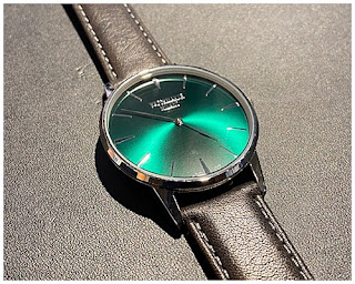 WATCHMAKER　MIRANO ウオッチメーカーミラノ  GUMENDA GREEN  クラシック　レトロ　イタリア　イタリア時計　オシャレ　ミラノ