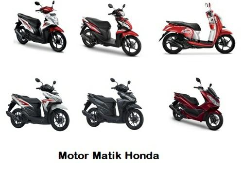 Daftar Harga Motor Honda Matik Terbaru 2017